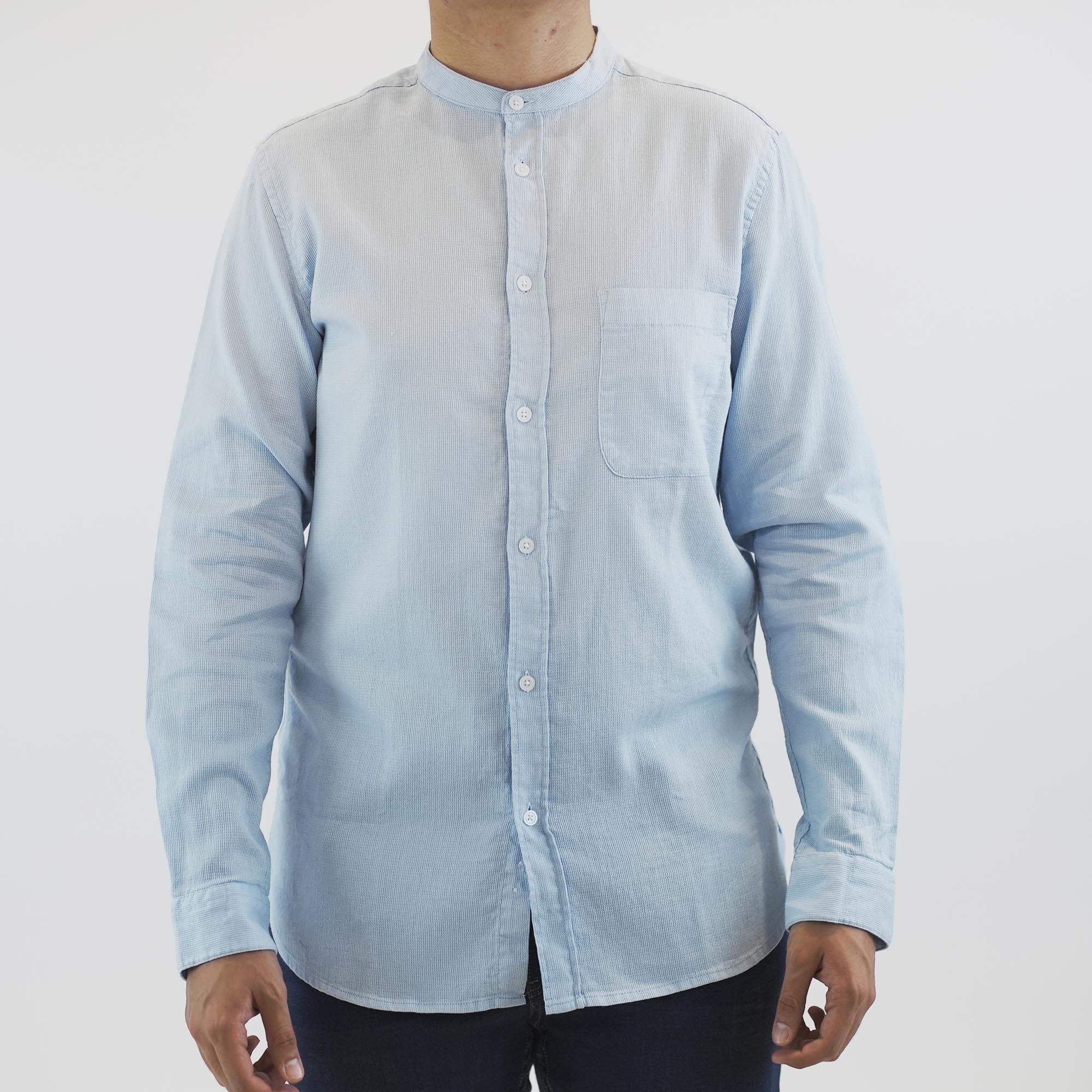 Camisa Cuello Mao Fukka para Hombre