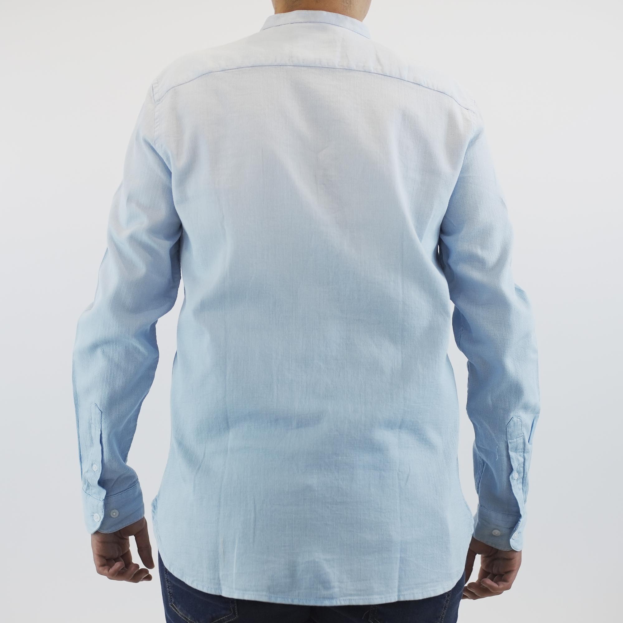 Camisa Cuello Mao Fukka para Hombre