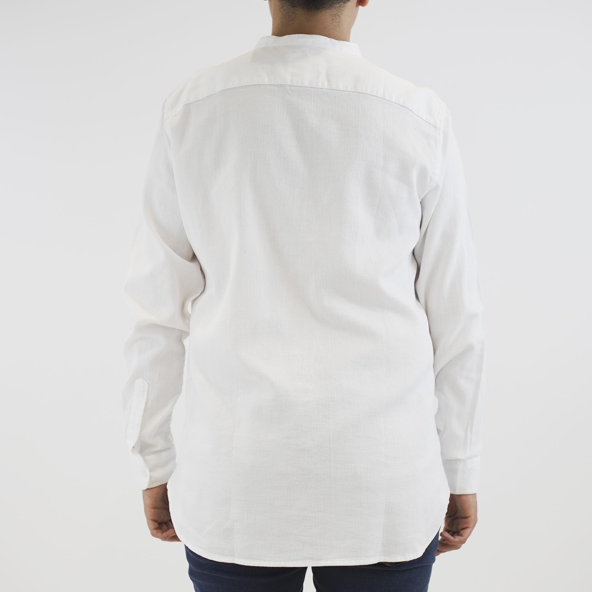 Camisa Cuello Mao Fukka para Hombre