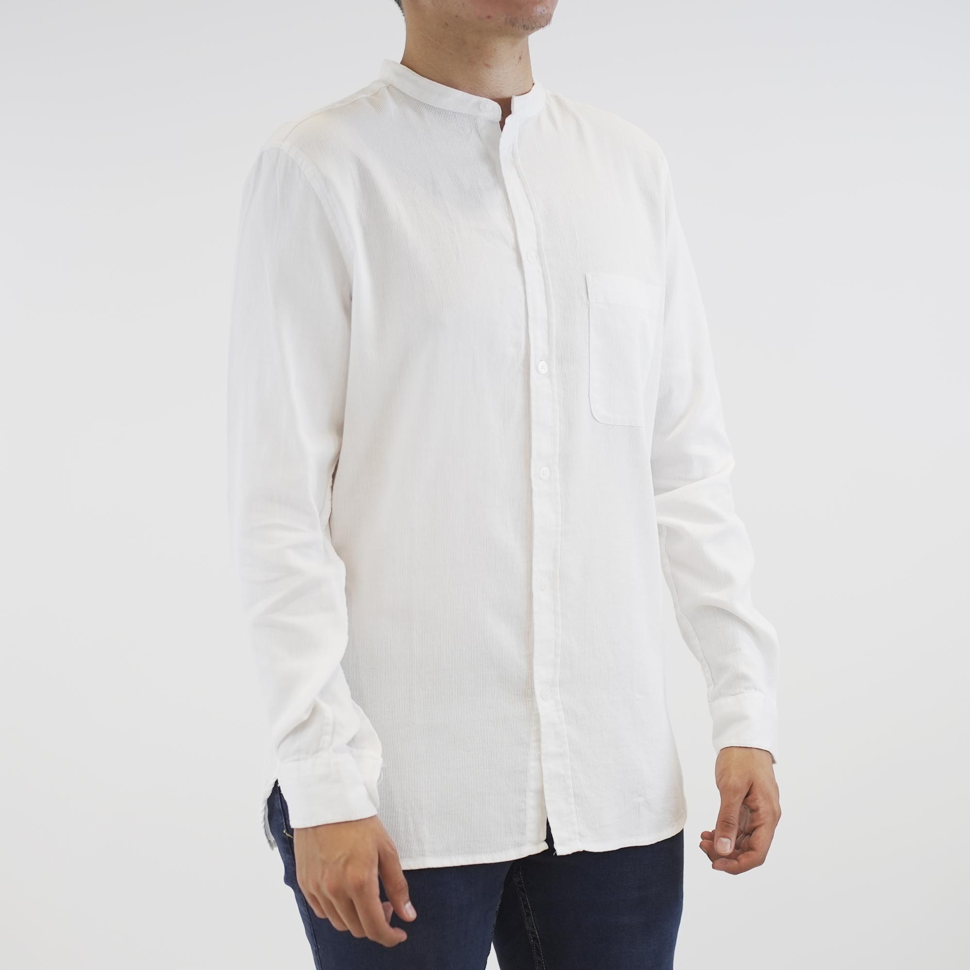 Camisa Cuello Mao Fukka para Hombre